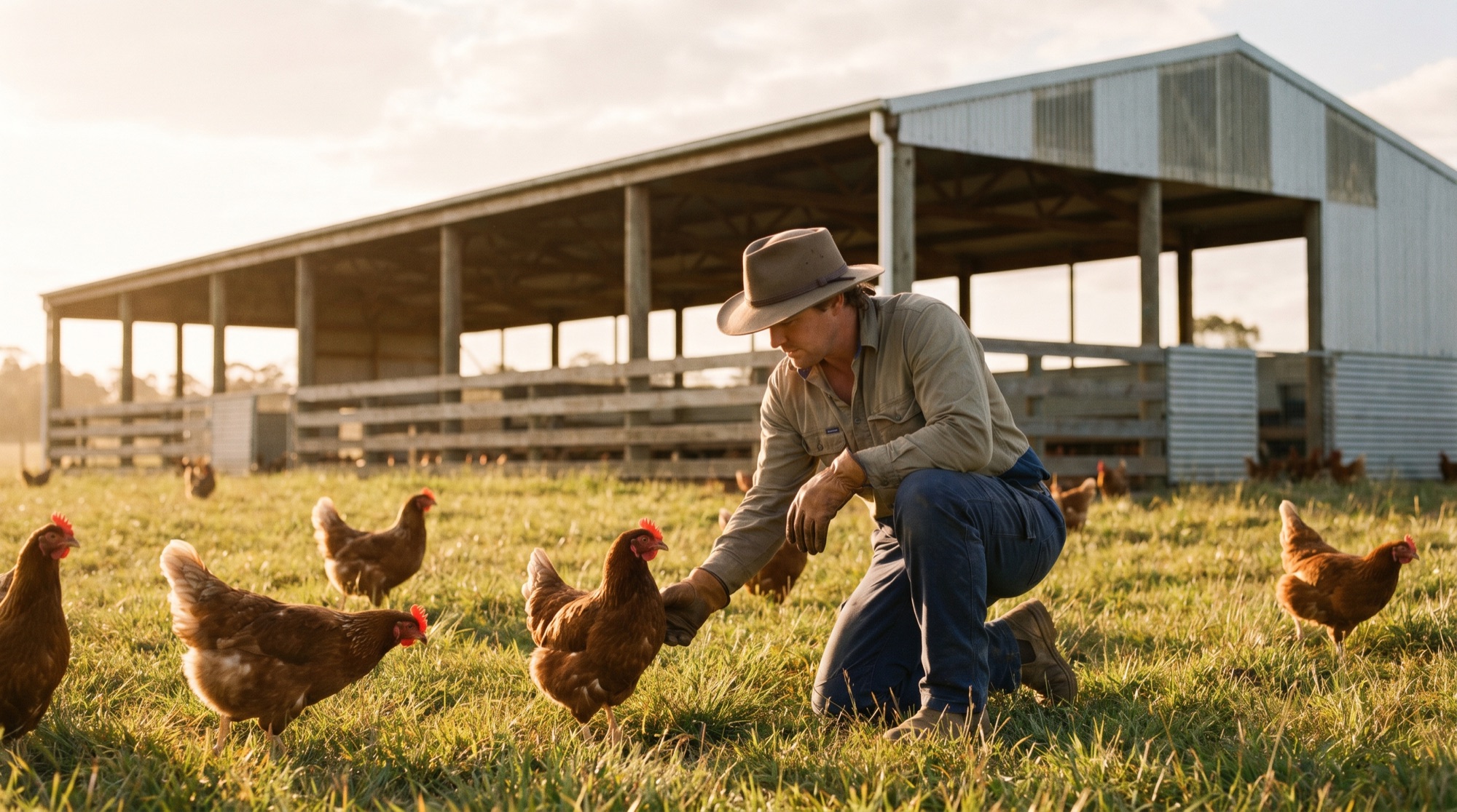 Poultry & eggs in Australia.