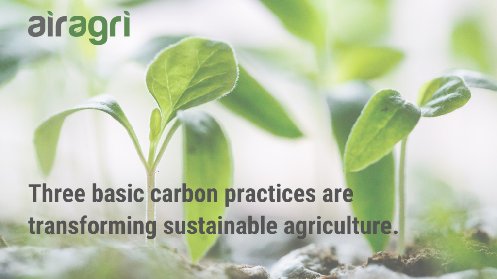 Three basic carbon practices are transforming sustainable agriculture
